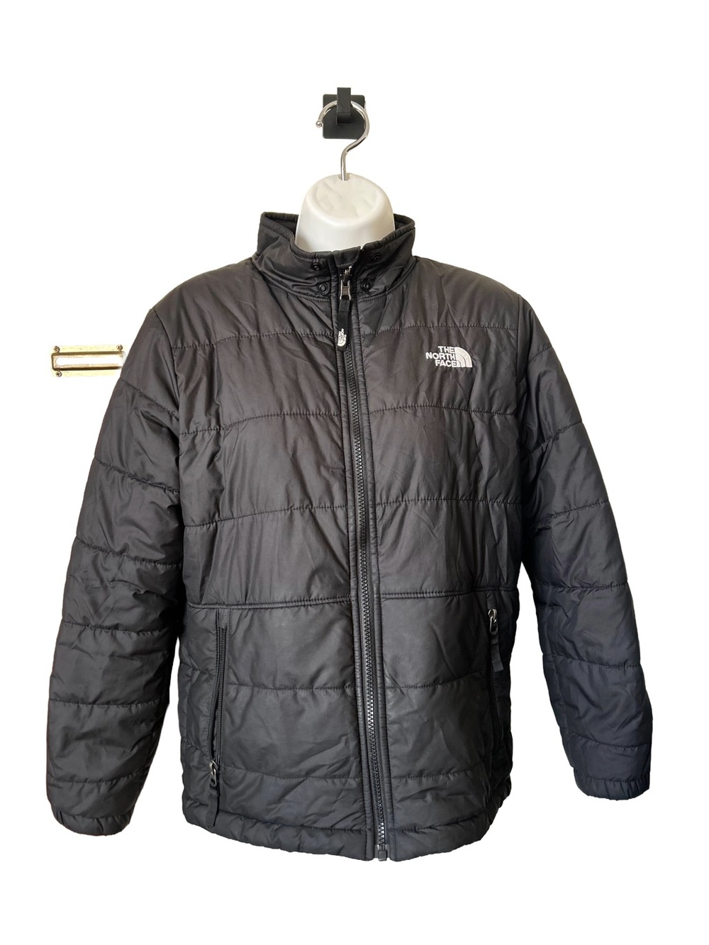 The North Face Black kid’s Quilted Puffer Jacket, Sz 14/16G